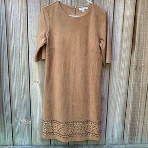 Spense brown suede dress/12